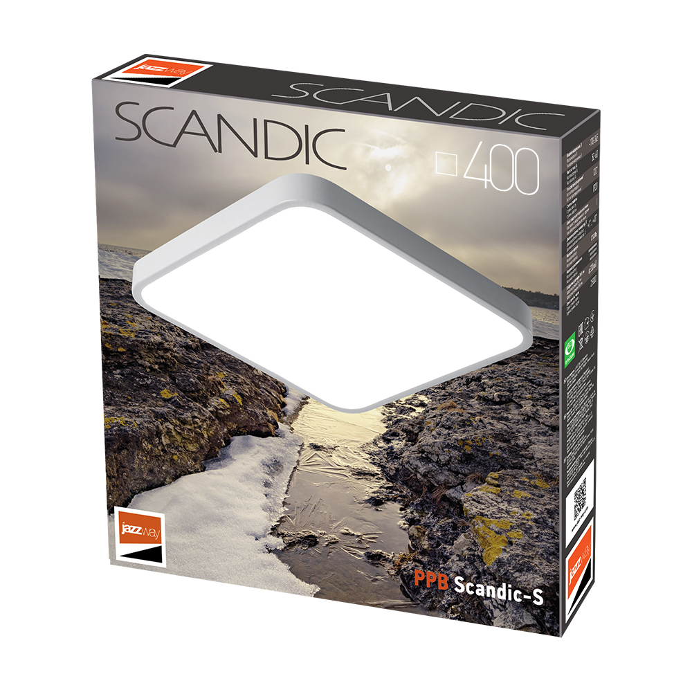 Светильник светодиодный потолочный PPB Scandic-S 72w 3000-6500K WH(белый) IP20