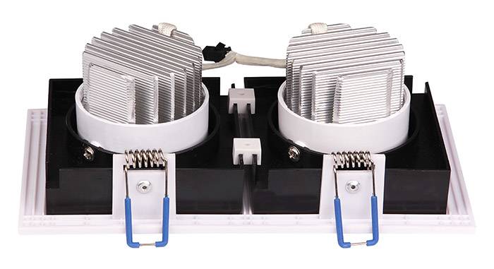Светодиодный светильник PSP-S 212 2x8W 4000K 55° White IP40