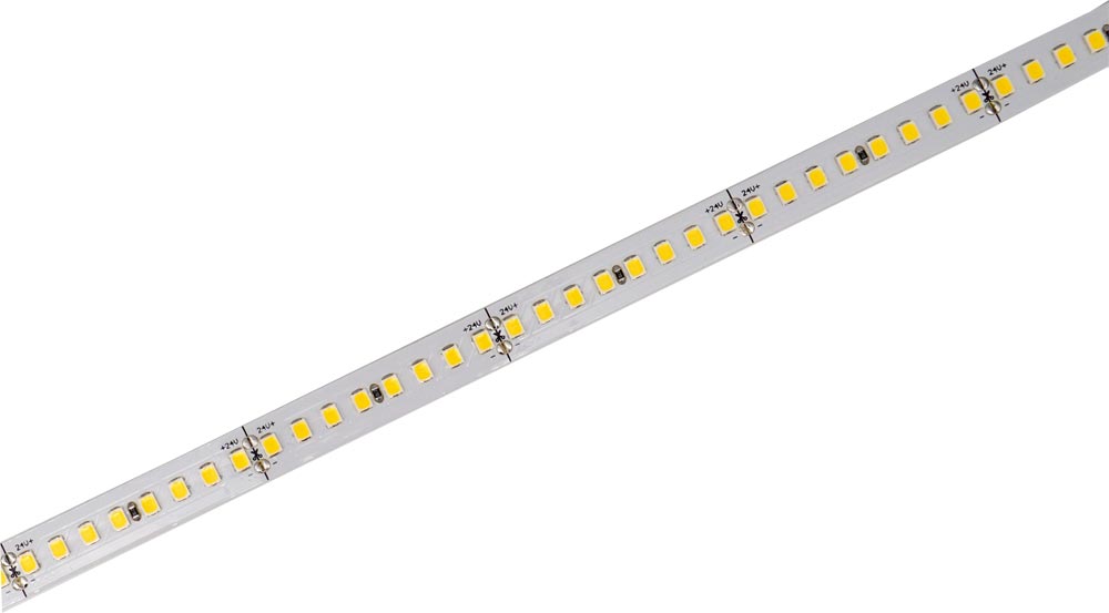 Светодиодная лента 5м LP 2835/176 6000K W IP20 24V 16W/m LUX160 16 Вт/м