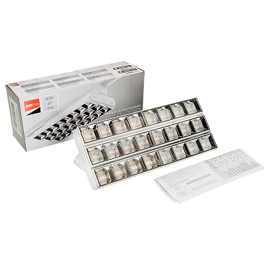 Трековый светильник светодиодный PTR 2260R 3S 60w 3000K 60° WH (белый) 280мм IP40 Jazzway