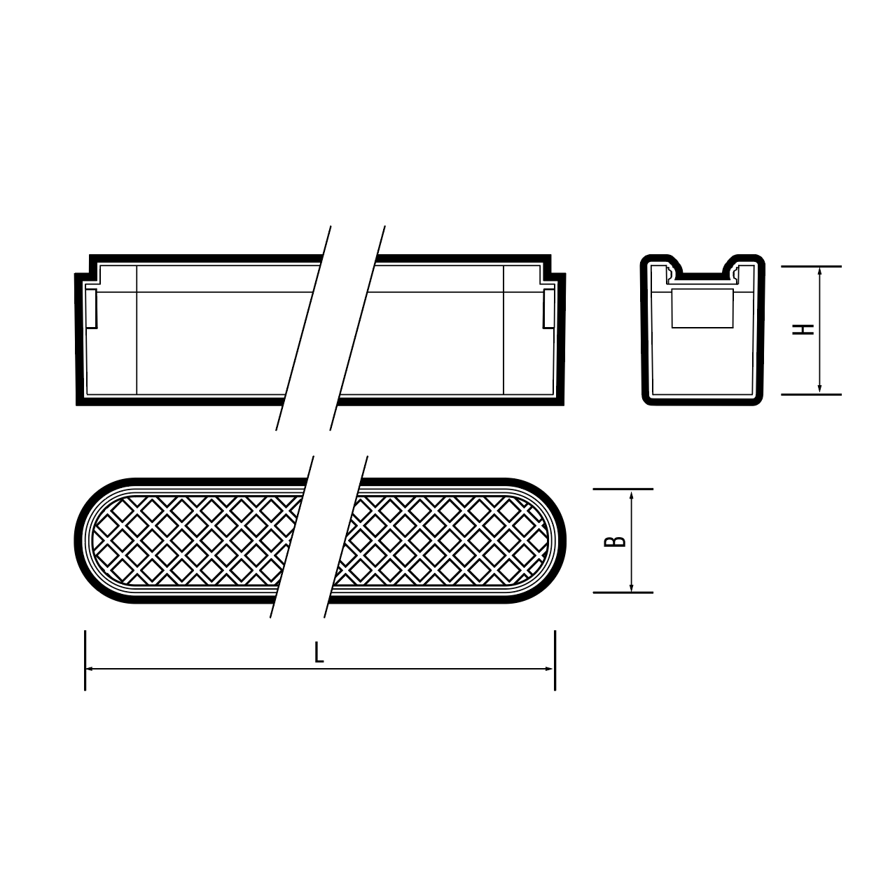 Трековый светодиодный светильник MTR16 1406 6w 3000K grid 60° BL (чёрный) IP20 Jazzway
