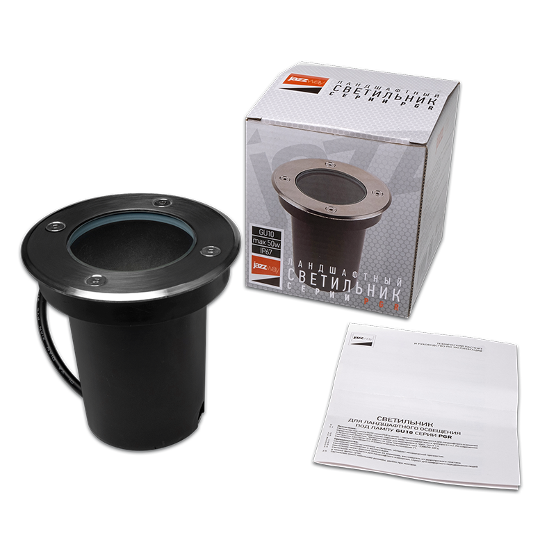 Светодиодный светильник PGR R110 GU10-1 Сhrome 230V IP65 Jazzway