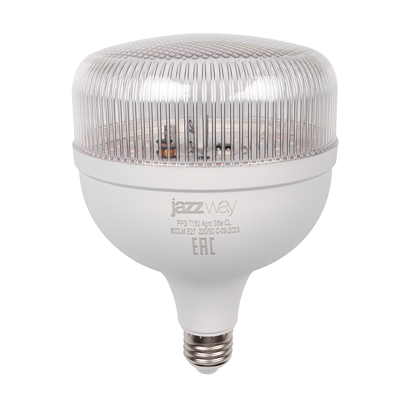 Светодиодная лампа PPG T150 Agro 36w CL E27 (для растений)