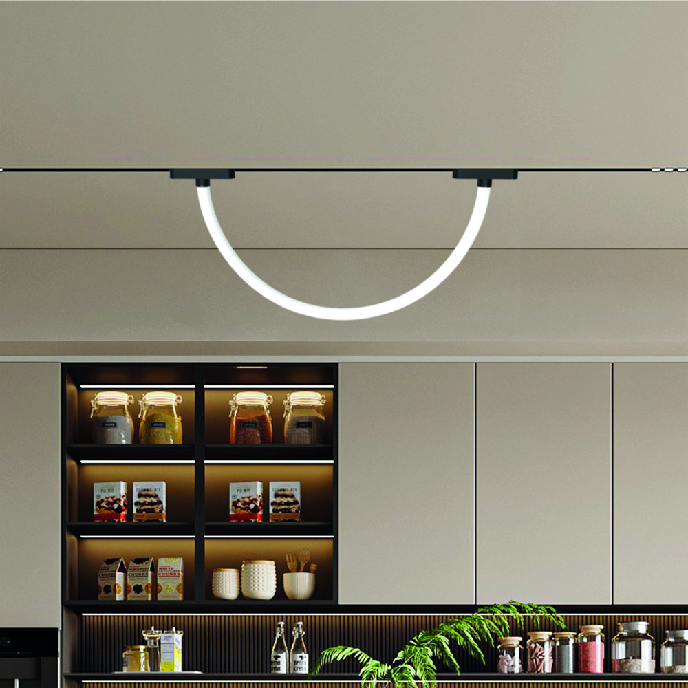 Трековый светодиодный светильник  MTR16 4036-2m 36W 4000K 360°  BL (чёрный) IP20 Jazzway 