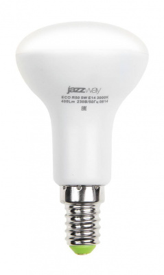 Светодиодная лампа Е14 Светодиодная лампа PLED-ECO-R50 5w 3000K 400Lm E14 JazzWay, цена 61.43 руб с доставкой по всей России, интернет магазин Led Portal