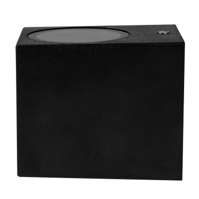 Светильник PDL-S 72080 GU10-1 BL 230V IP65 односторонний, настенного монтажа предназначен для фасадного и внутреннего освещения.  Тип цоколя используемой лампы - GU10 (лампа не входит в комплект).   Количество необходимых ламп - 1.  Выбор лампы необходимо