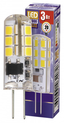 Светодиодная лампа  Светодиодная лампа PLED-G4 3w 4000K 200Lm JazzWay с доставкой по всей России, интернет магазин Led Portal