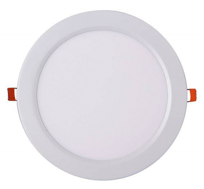 Светодиодный светильник встроенный 18 Вт вт,  Светодиодный светильник PPL-R 18w IP40 WH d225мм встр/круг Jazzway, цена 100.00 руб с доставкой по всей России, интернет магазин Led Portal