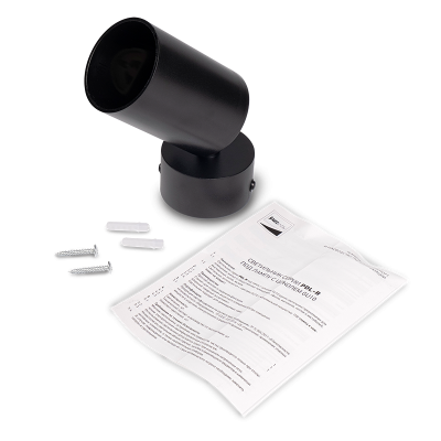 Светильник накладной PDL-R 1xGU10 BL 230V IP20 Jazzway