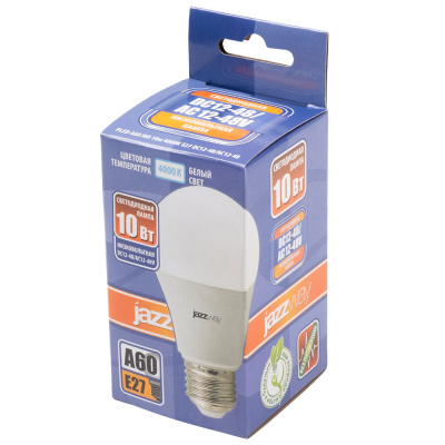 Светодиодная лампа PLED-A60 MO 10w 4000K E27 DC12-48V/AC24-48V