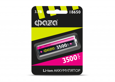 Аккумулятор Li-ion: Li18650-3500-Bl