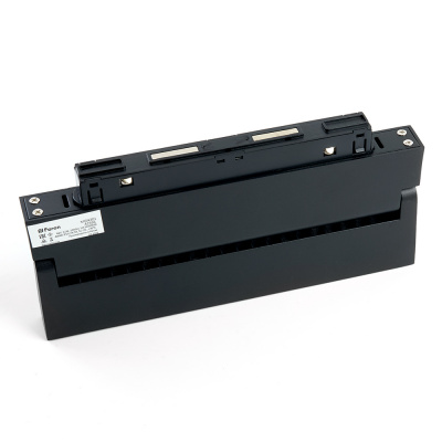 Трековый светодиодный светильник Feron MGN301 12W, 48v, 4000К, 30 градусов, черный серия LensFold