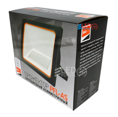 Светодиодный прожектор PFL-AS-50w 4000K IP65 асимметричный Jazzway