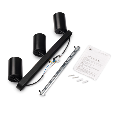 Светильник накладной PDL-R 3xGU10 BL 230V IP20 Jazzway