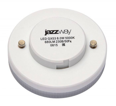 Светодиодная лампа  Светодиодная лампа PLED-GX53 8w 5000K 640Lm JazzWay с доставкой по всей России, интернет магазин Led Portal