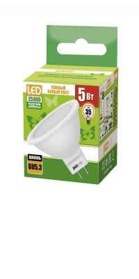 Светодиодная лампа  Светодиодная лампа PLED-ECO-JCDR 5W 3000К 400Lm GU5.3 JazzWay с доставкой по всей России, интернет магазин Led Portal