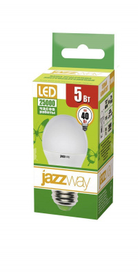 PLED-ECO-G45 5w 3000K 400Lm E27