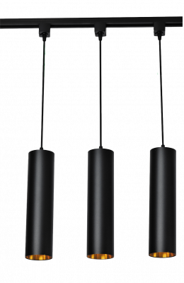 Трековый светильник светодиодный PTR 2310 10w 4000K 30° BL 400мм на подвесе 1м IP40 Jazzway
