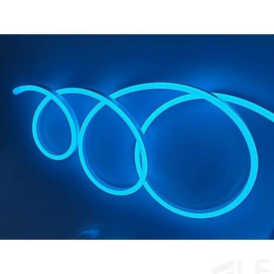 Неон СИЛИКОН ПРЕМИУМ 8*16 11Вт/м 12В (5м) бирюзовый LedsPower LEDS POWER, цена 2 260 руб. руб с доставкой по всей России, интернет магазин Led Portal